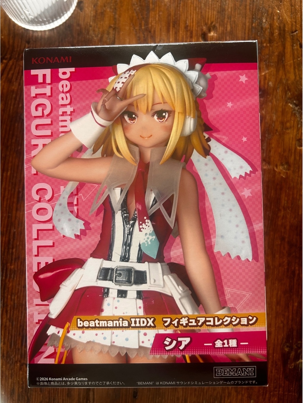 Konami beatmania IIDX Shia Figure Collection 1/12 Scale 140mm
